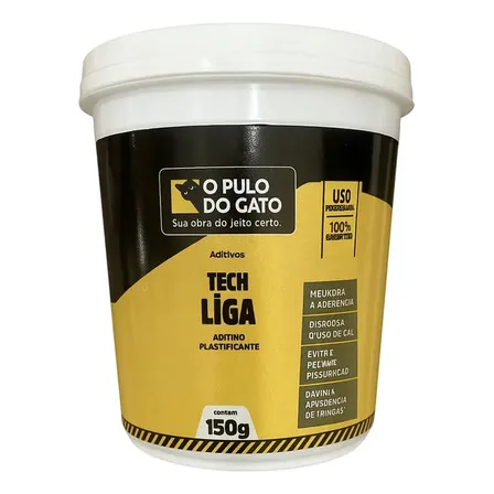 Tech Liga Aditivo Pulo Do Gato 150g Para Argamassa