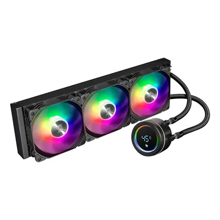 Water Cooler Pichau Aqua 360x, Argb, 360mm, Preto