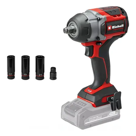 Chave de impacto sem fio Einhell TP-Cw 18/750-c cor preta Frequência 50 Hz/60 Hz