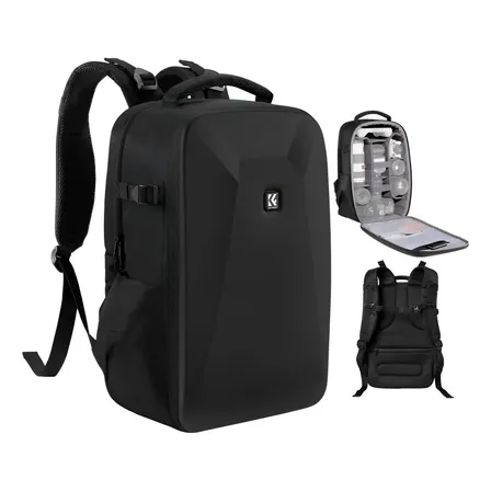 Mochila Fotográfica K&F Concept DSLR 22L à Prova d'Água para Laptop 15,6"