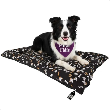 Cama Cachorro Caminha Pet G 100x70 - Patas Fiéis