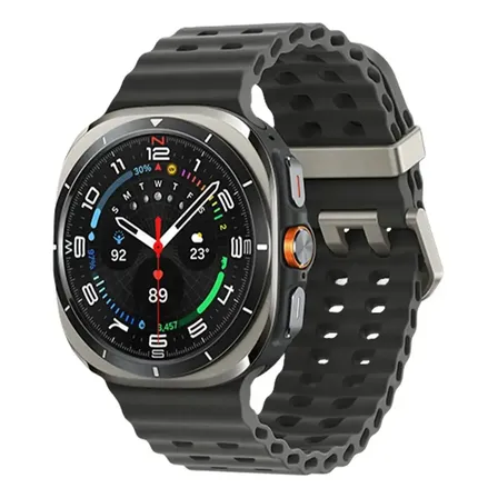 Samsung Galaxy Watch Ultra 2025 Smartwatch 47mm Lte, Galaxy Ai, Titânio Aeroespacial Titânio Prata