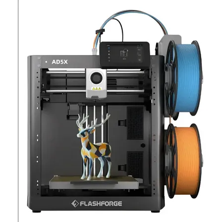 Impressora 3d Flashforge Ad5x Preto Fdm Multimaterial Filamento 1.75mm 220v