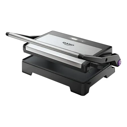 Sanduicheira E Grill 2 Em 1 Elétrico Dako Potência 1000w Cor Inox
