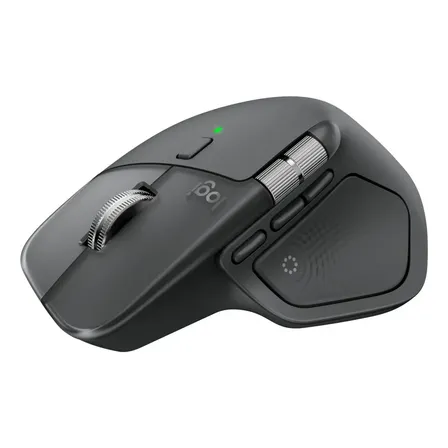 Mouse sem fio de alto desempenho com feedback tátil MX Master 4 Cor Grafite Logitech