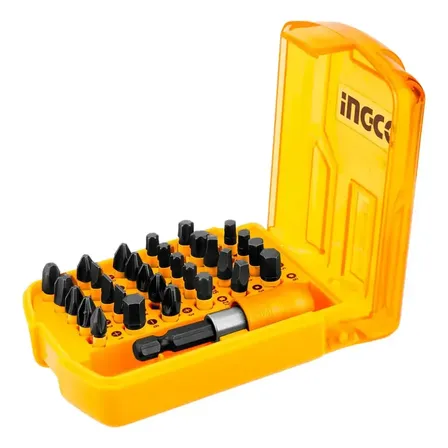 Conjunto De Bits De Impacto Com Estojo 30 Peças Ingco