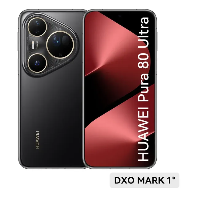 Smartphone Huawei Pura 80 Ultra 16gb+512gb Câmera Teleobjetiva Dupla Alternável Câmera Hdr Ultra-iluminação De 1 Polegada Cancelamento De Ruído Com Ia 5.170mah Celular Preto