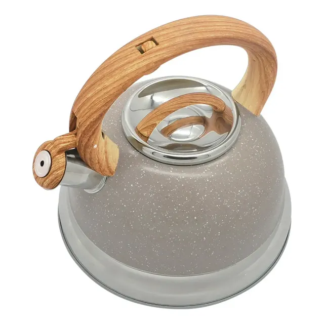 Chaleira Com Apito Brinox 2,7 L Roma Areia