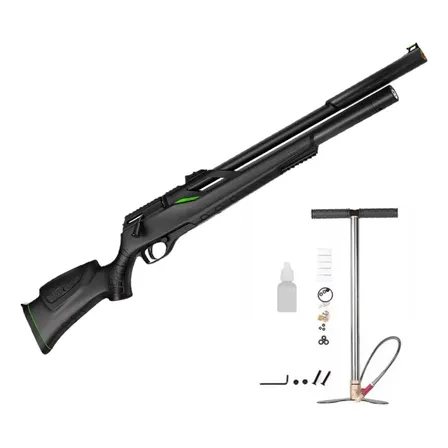 Carabina PCP Artemis T-Rex 5.5mm Montecarlo com Bomba Manual 300BAR