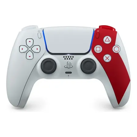 Controlador sem fio Dualsense God Of War Ed Limited Ps5 branco/vermelho