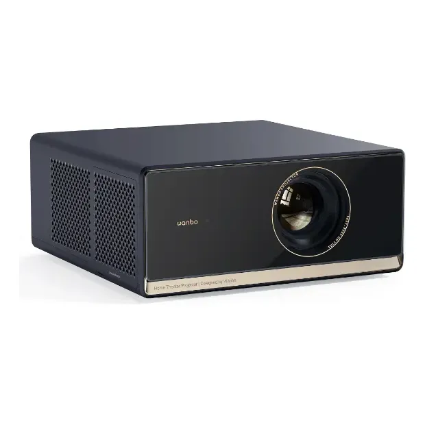 Projetor Wanbo X5 Pro de 100 anos/preto/Bt/Wi-Fi/Andro