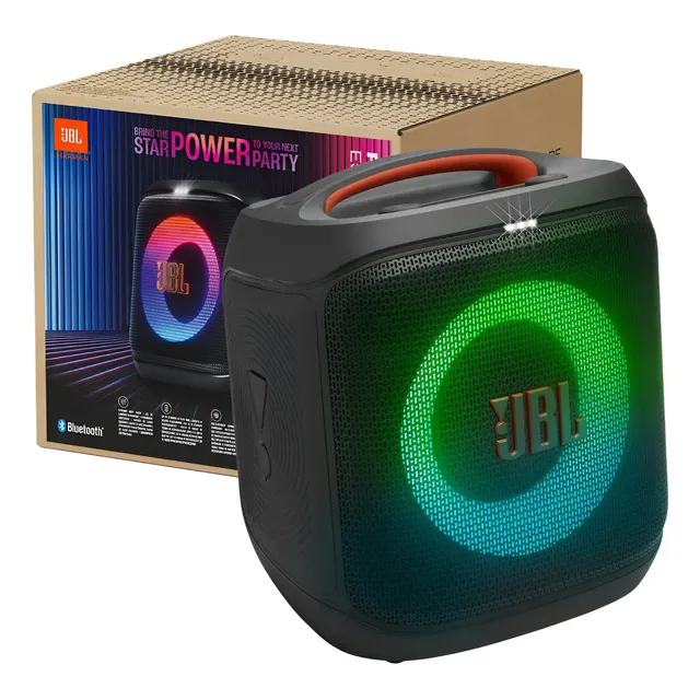 Caixa De Som Bluetooth Jbl Partybox Encore 2 Essential Preto