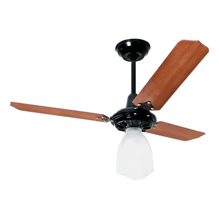 Ventilador de Teto Loren Sid Lumi M3 3 Pás Mogno Preto