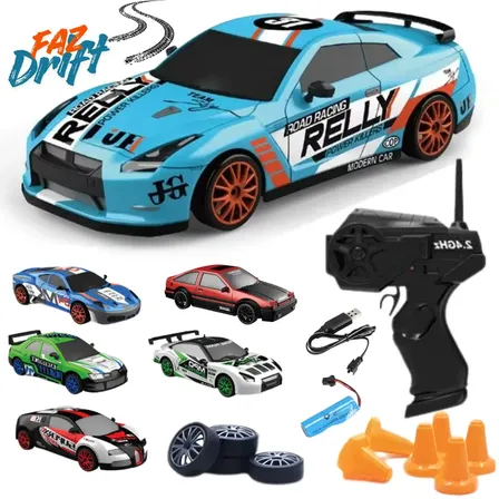 Carrinho Controle Remoto Drift Recarregável 4x4 Monobras Sortido Ferrari, Mclaren, Bugatti