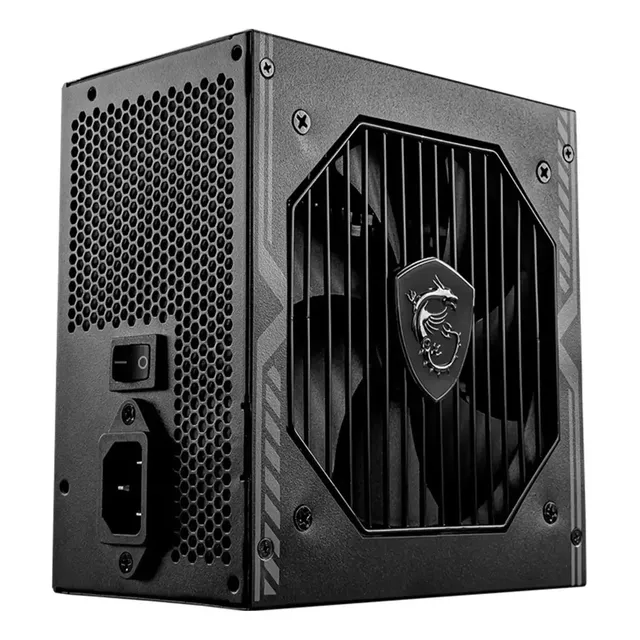 Fonte Msi Mag 650w 80 Plus Bronze Pfc Ativo A650bn Preto