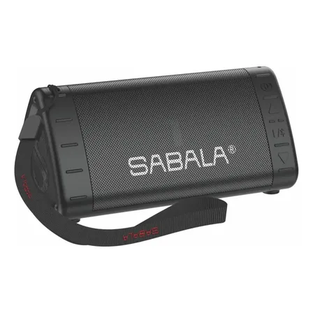 Caixa De Som Portátil Bluetooth Tws 2200mah Sabala 901 Cor Preto