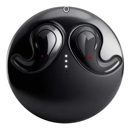 Eletro Mex, Fone De Ouvido, Sem Fio, Bluetooth 6.0 Tws Leves Para Sono, Proporcionando Uma Experiência De Sono Confortável Preto Fabricado No Brasil
