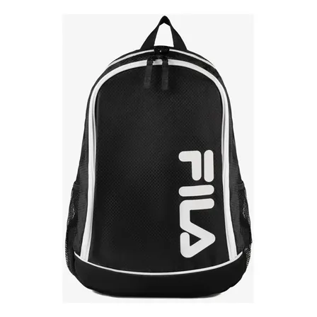 Mochila College Letter Fila Preto Liso
