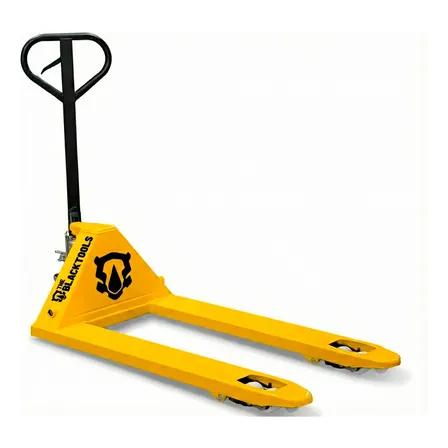 Paleteira Manual Transpalete Transpallet 1000kg 01 Tonelada Haste 55X120cm Empilhadeira BCP1000 The Black Tools
