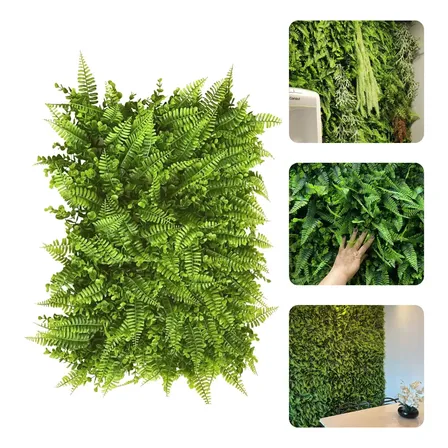 Kit 10 Placa De Samambaia Eucalipto 40x60 Muro Ingles