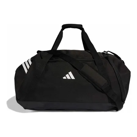 Mala Duffel Grande Tiro adidas Preto Lisa Níquel