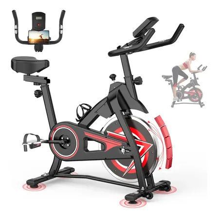 Bicicleta Ergométrica Spinning QBuen de 13 kg Profissional para Academia