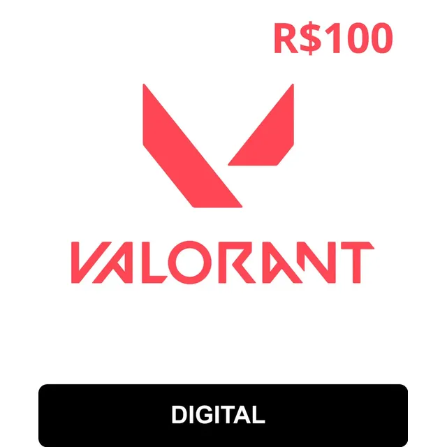 Valorant R$100 (digital)