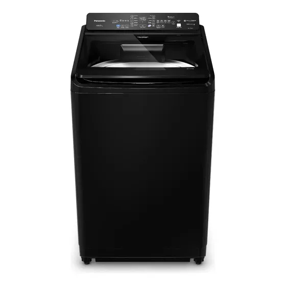 Máquina de Lavar Intuitive+ NA-F190G1BB Lavagem Eficiente Sistema Ciclone 19 kg Preta Panasonic