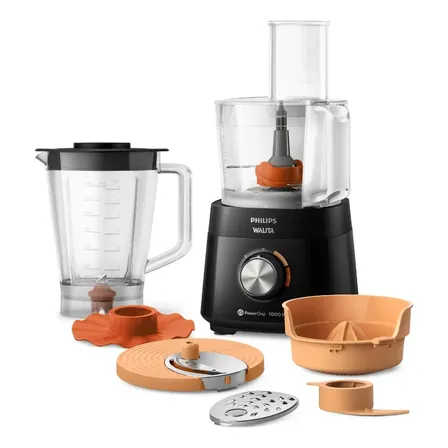 Multiprocessador Walita Preto 1000w - Hr7304/92 220v