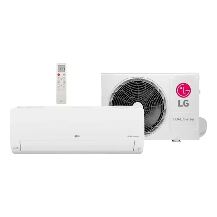 Ar Condicionado LG Dual Inverter Ai Voice 9000 Btus Qf 220v Branco 220v S3-w09aa31e