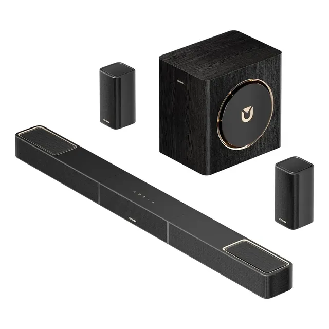 Soundbar Barra De Sonido Ultimea Skywave X40 Dolby Atmos Preto 35 Hz - 20 Khz 127/220v