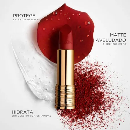Batom L'absolu Rouge Drama Matte Ext 09 Nude