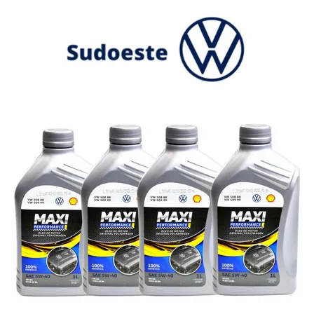 Kit 4 Litros Oleo Maxi Performace 5w40 508/88 Vw