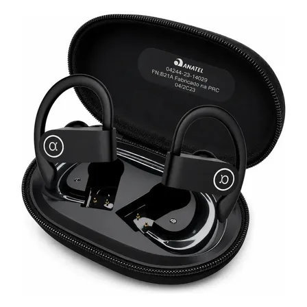 Fone De Ouvido Bluetooth Esportivo Sem Fio Bluetooth 5.4 IPX5 Com Microfone 45h De Bateria Gancho Ergonômico Para Corrida Academia Caminhada Treino Cowin