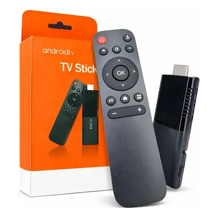 Tv Stick 4k Android Chromecast Smart Hdmi Wifi Ao Vivo Preto Padrão
