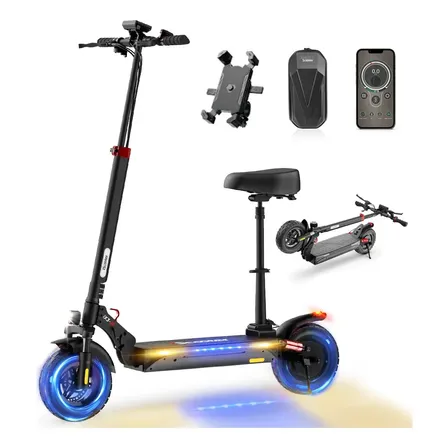 Patinete Elétrico IX3 Xroymexroy para Adultos com Banco, Motor 800W e Autonomia de 40km