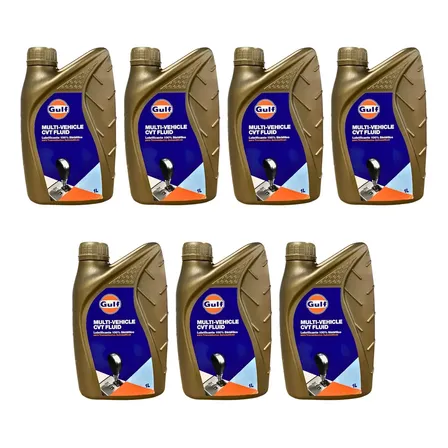 Óleo Câmbio Automático Cvt Gulf Bm Nissan Ns1 Ns2 Ns3 Kit 7l