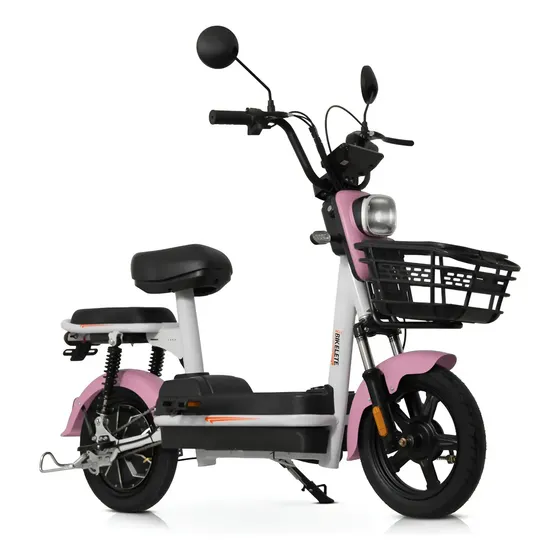 Bicicleta Elétrica Smart Mt-5 Motor 500w Bateria 48v 12ah cor rosa