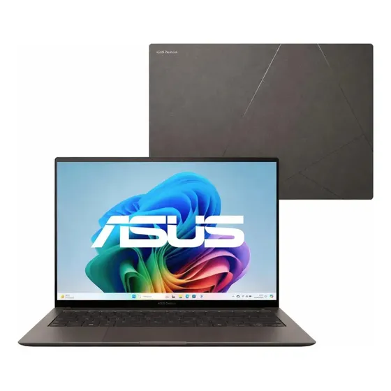 Notebook ASUS Zenbook S14 Copilot+ PC UX5406SA Intel Core Ultra 7 258 V 32GB RAM 1TB SSD Windows 11 Home 14" OLED Zumaia Gray QL512W