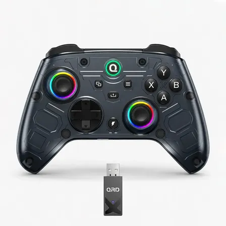 Controle Sem Fio Para Xbox Series X/S Qrd Ferrox M5 Efeito Hall Pc Joystick Para Nintendo Switch Ios Android 2.4 Ghz Wireless Controller
