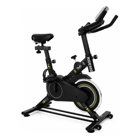 Bicicleta Ergométrica OwO Fitness Roda de Inércia 7kg para Casa, com Painel Digital