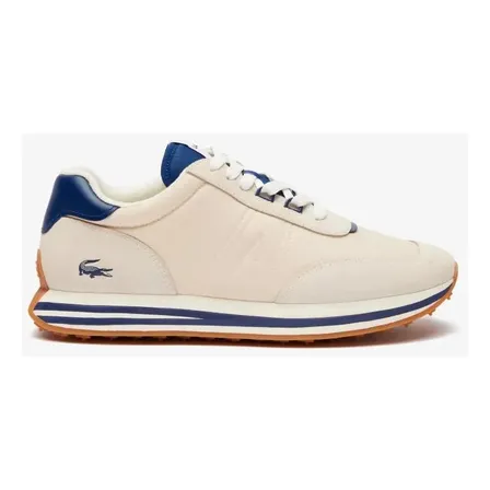 Tênis Lacoste Lacoste Masculinas De Couro E Tecido L-spin