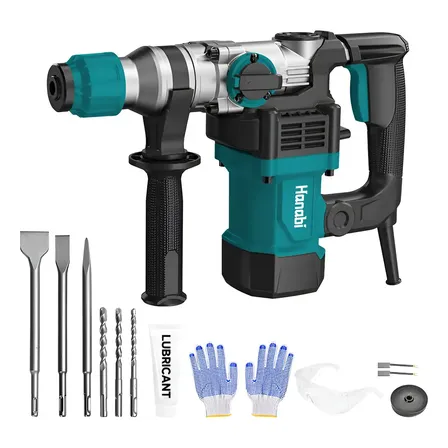 Martelete Perfurador Yh 1600w Sds Rotativo Elétrico Cor Azul-petróleo Frequência 60