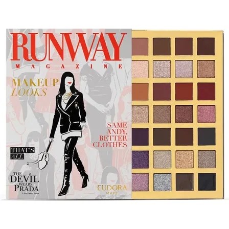 Eudora Make O Diabo Veste Prada Palette De Sombras Runway Ma Runway Magazine - 35 Cores