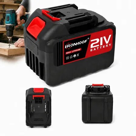 Ferramentas Bateria 6ah 21v Recarregável Profissional Parafusadeira Eletrica