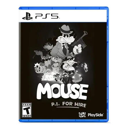 Mouse Pi For Hire Ps5 Midia Fisica Preto