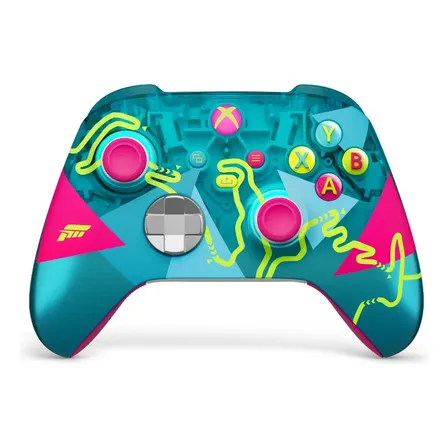 Controle Sem Fio Microsoft Xbox Forza Horizon 6 Edição Limitada ( Ep2-42278 ) Azul-celeste