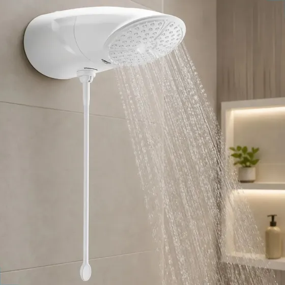 Ducha Lorenzetti Top Jet Multitemperaturas Branco 110v 5500w Branco 5.5 Kw 127v