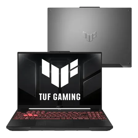 Notebook ASUS TUF Gamer A16 FA607NUQ NVIDIA RTX 4050 AMD Ryzen 7 8GB RAM 512GB SSD Linux 16" LCD LED IPS FHD 144Hz RL035