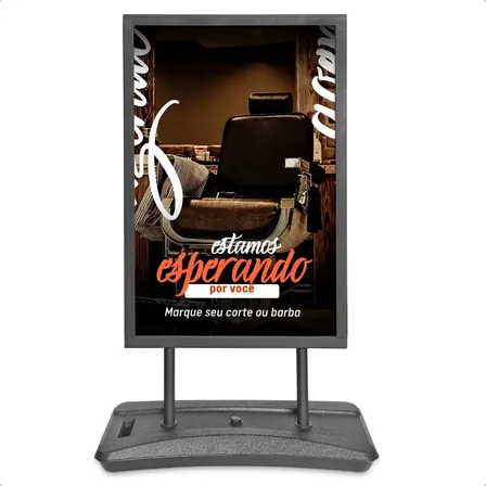 Totem Expositor Promocional 120x70 Display Portátil Oferta